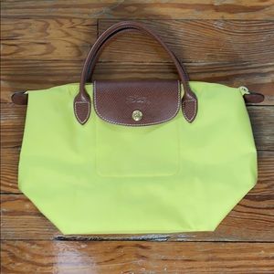 Bright Yellow Longchamp Bag